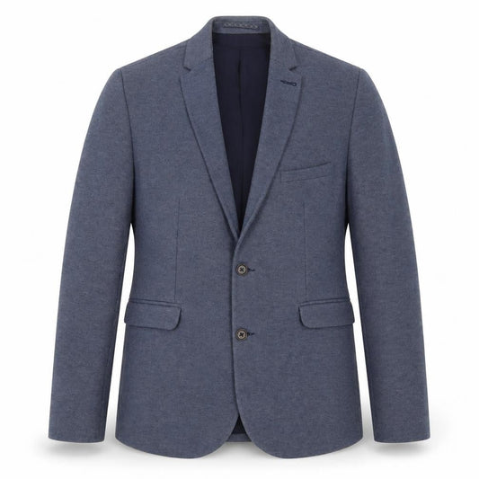 Burton Menswear Men’s Blue Blazer Jacket L 41-44” Chest Notch Lapel