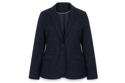 Next Women’s Blue Polka Dot Blazer Jacket UK 12 Regular Fit