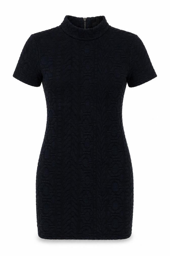 Topshop Women Black Bodycon Short Dress UK 12 Party Cocktail