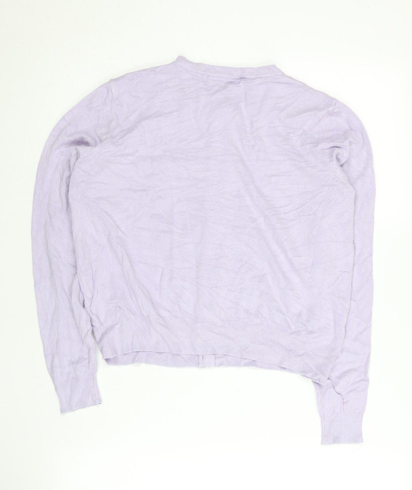 Marks and Spencer Womens Purple Size 14 Cardigan Knitwear