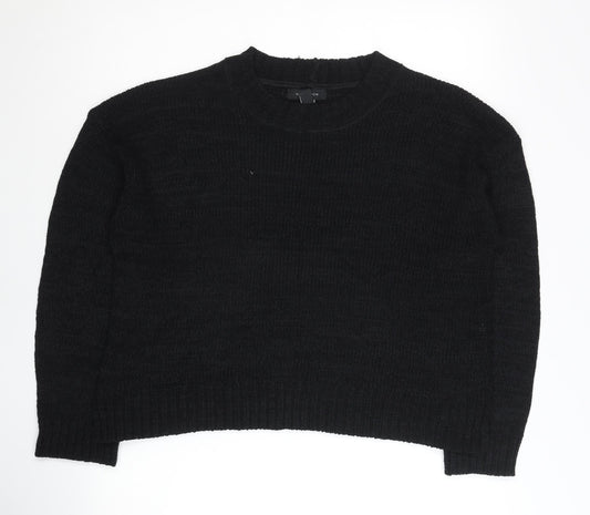 New Look Women’s Black Medium Pullover Jumper Crew Neck Knit