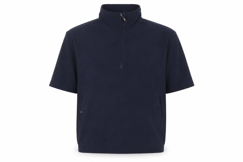New Hampshire Men’s Blue Short Sleeve 1/4 Zip Jacket Size L