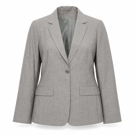 Gerard Darel Womens Grey Wool Workwear Suit Jacket Size 12