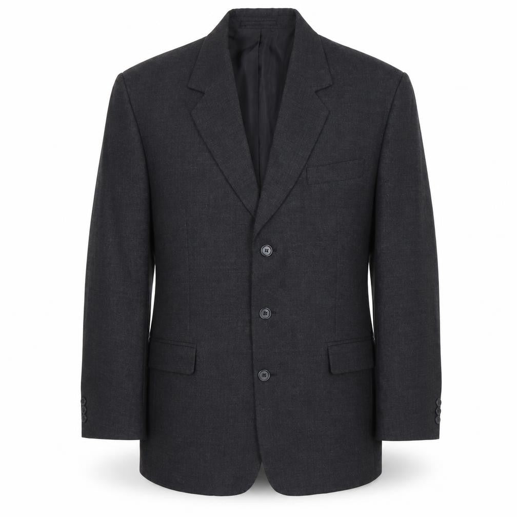Modern Classics Men's Grey Wool Blend Blazer Jacket Size 42 Regular
