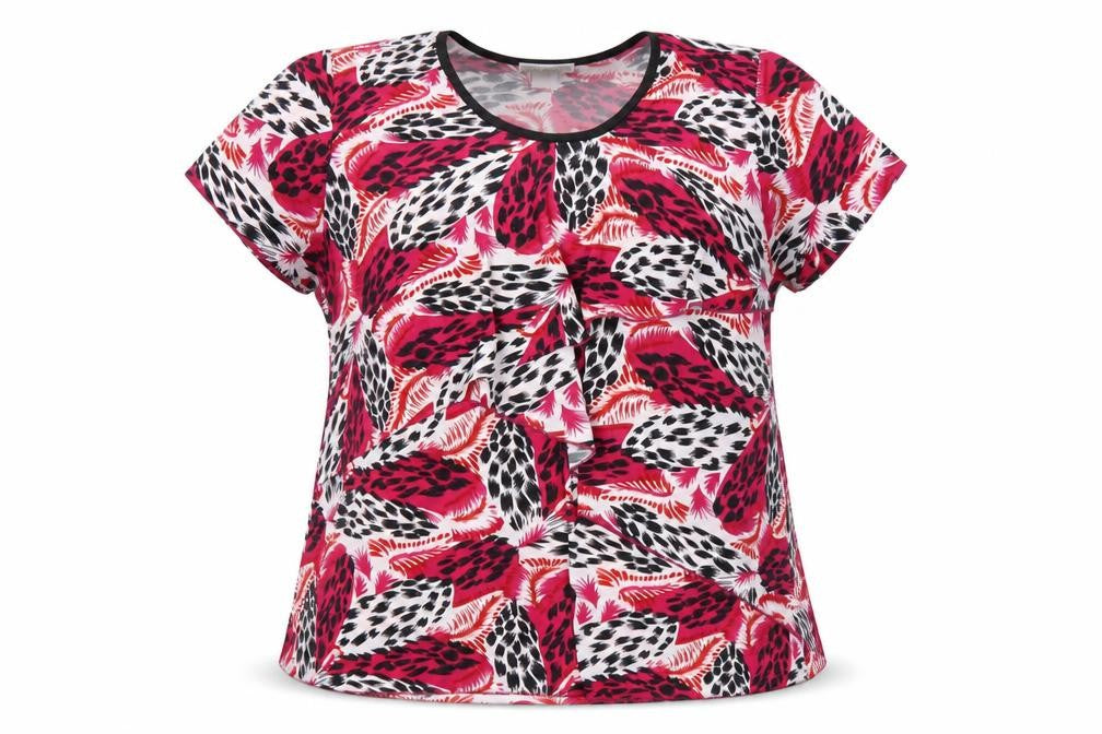 Kate Harris Womens Multicoloured Animal Print T-Shirt Size 18