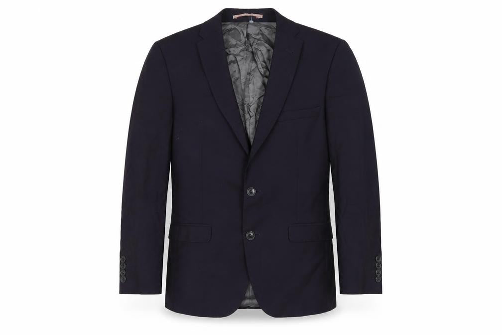 Ben Sherman Men’s Blue Wool Slim Fit Blazer Jacket 38S