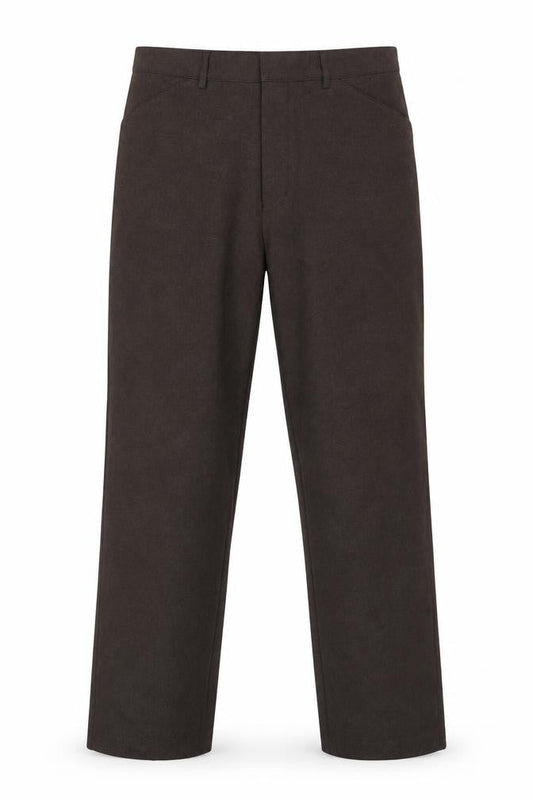 Greenwoods Mens Brown 36W Dress Pants Trousers Regular Fit