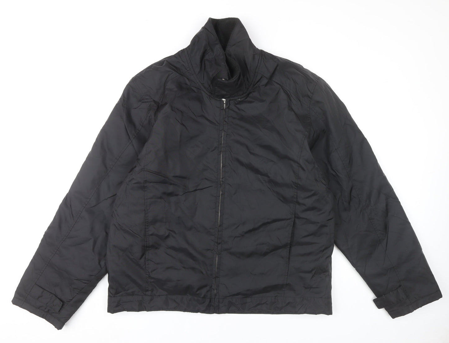 Cedarwood State Men’s Black Jacket L Regular Fit Full Zip