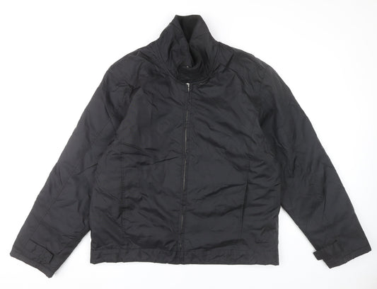 Cedarwood State Men’s Black Jacket L Regular Fit Full Zip