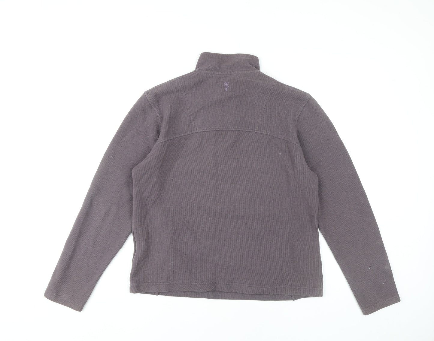 Jack & Jones Originals Womens Purple 1/2 Zip Sweatshirt Size M