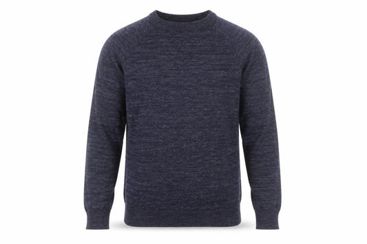 H&M Men’s Blue XS Cotton Crew Neck Jumper Pullover Knitwear