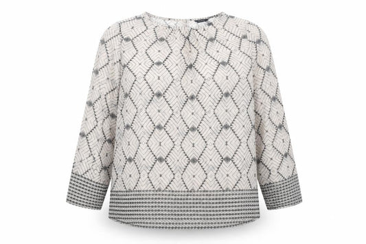 Marks and Spencer Women’s Multicoloured Geometric Blouse UK 16