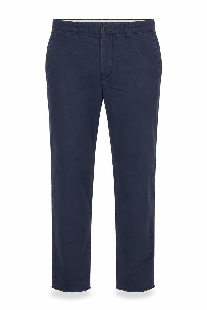 Zara Men's Blue Slim Fit Chino Trousers Size 30W 38EU