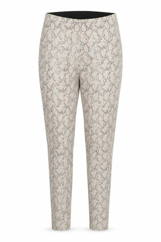 Zara Basic Women’s Beige Snake Print Leggings Size S Slim Fit
