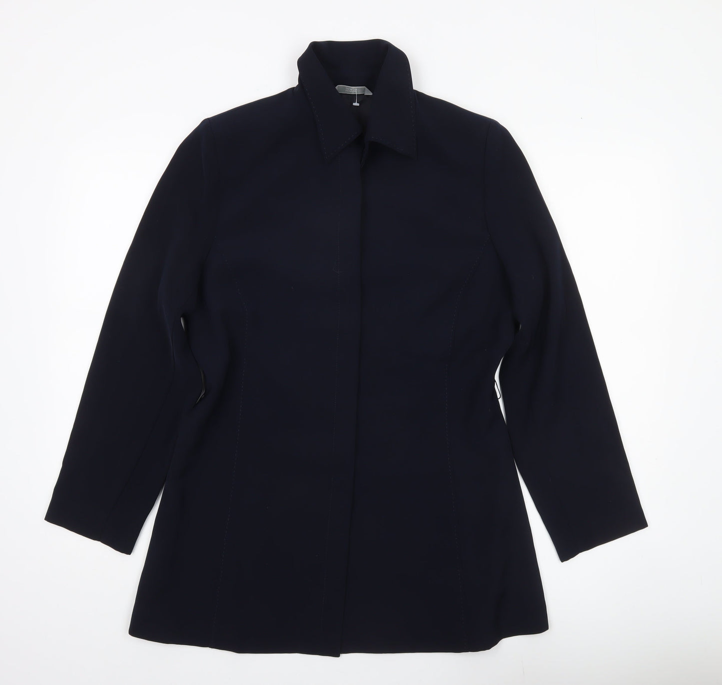 Marks and Spencer Women’s Navy Blue Mid-Length Coat UK 14