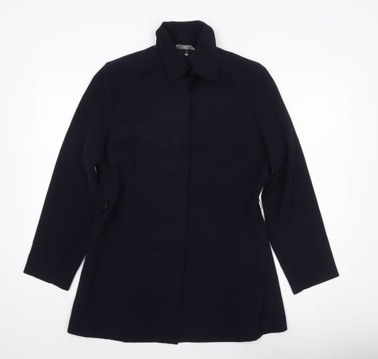 Marks and Spencer Women’s Navy Blue Mid-Length Coat UK 14