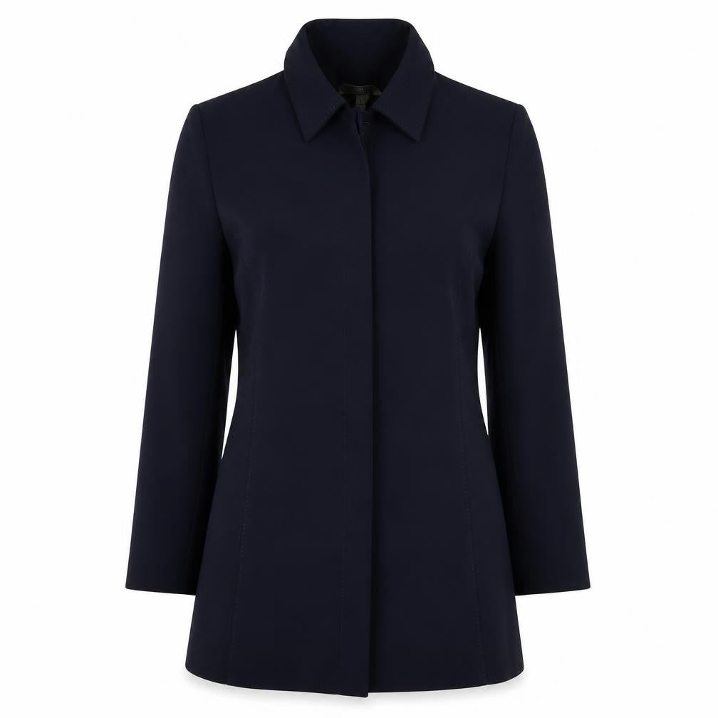 Marks & Spencer Women’s Navy Blue Mid-Length Coat UK 14