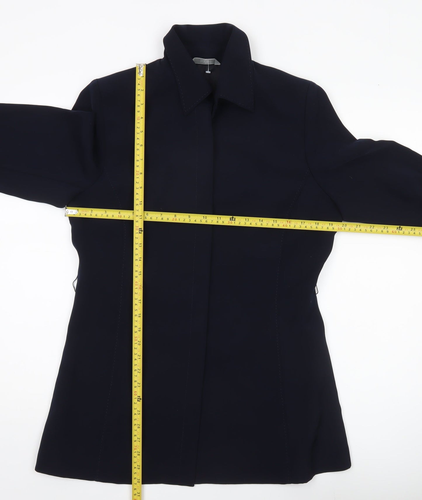 Marks and Spencer Women’s Navy Blue Mid-Length Coat UK 14