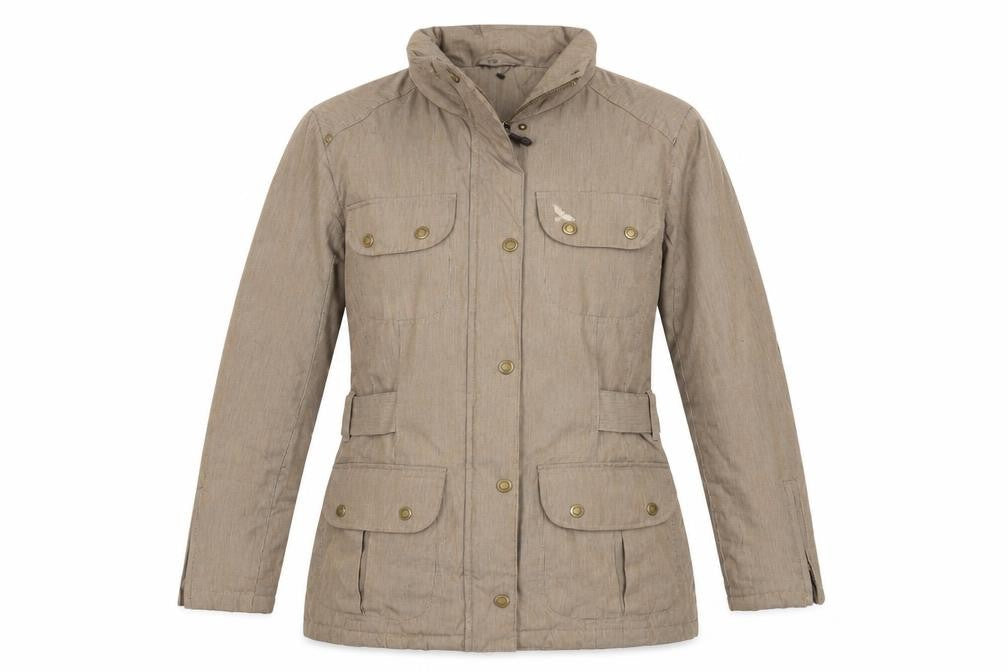 Hawkshead Heritage Womens Brown Size 12 Military Jacket