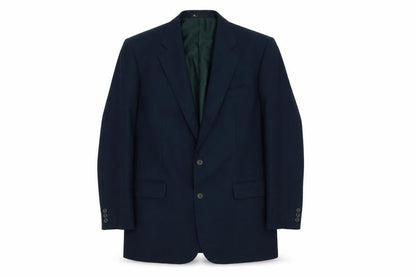 BHS Men’s Blue Wool Cashmere Blazer Jacket 42in Chest Long