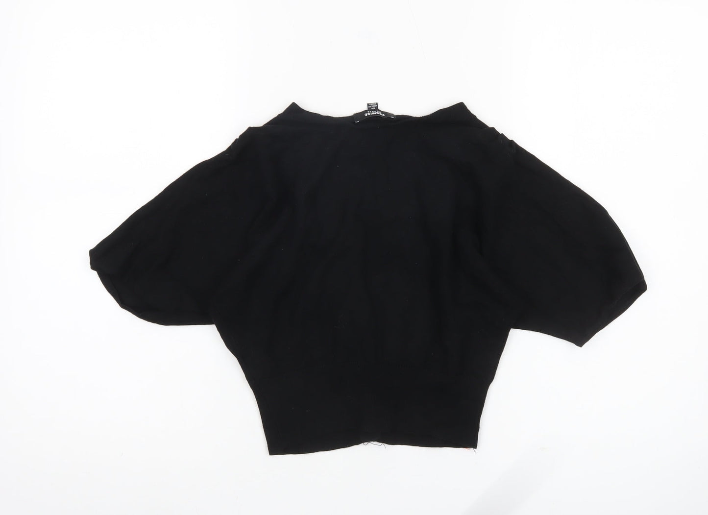 Premise Studio Women’s Black XS Shrug Cardigan Knit Lightweight