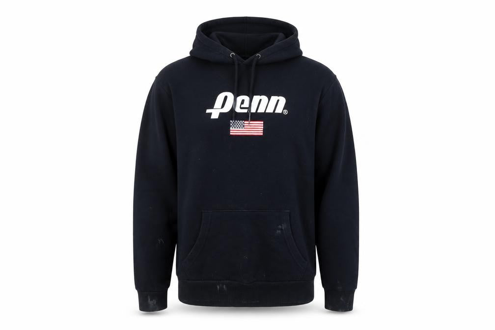 Primark Penn x Primark Men's Black Pullover Hoodie M Logo USA Graphic