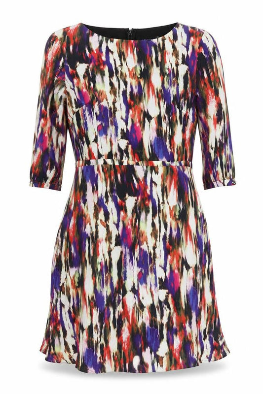 French Connection Womens Multicoloured Sheath Dress Size 10