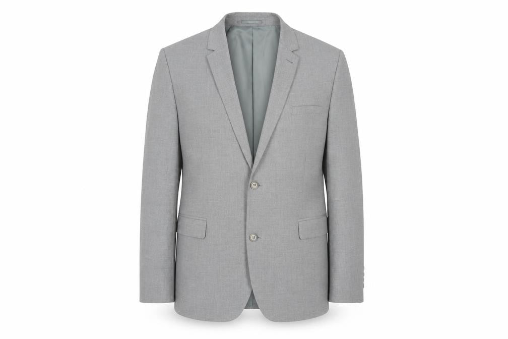 ASOS Design Men’s Grey 48 Chest Blazer Jacket Regular Fit