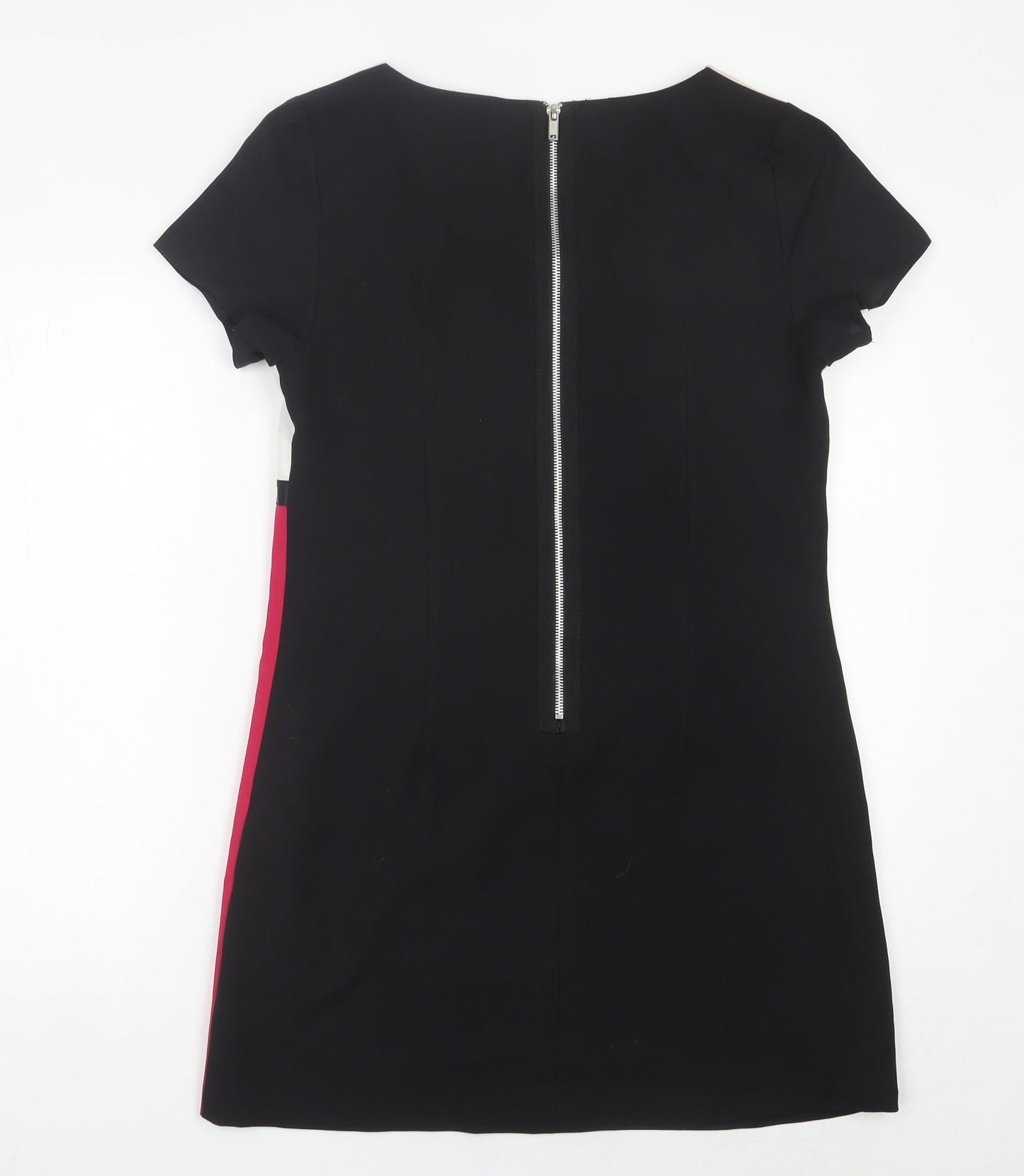 Red Herring Women’s Colourblock Shift Dress Size 12 Short Sleeve