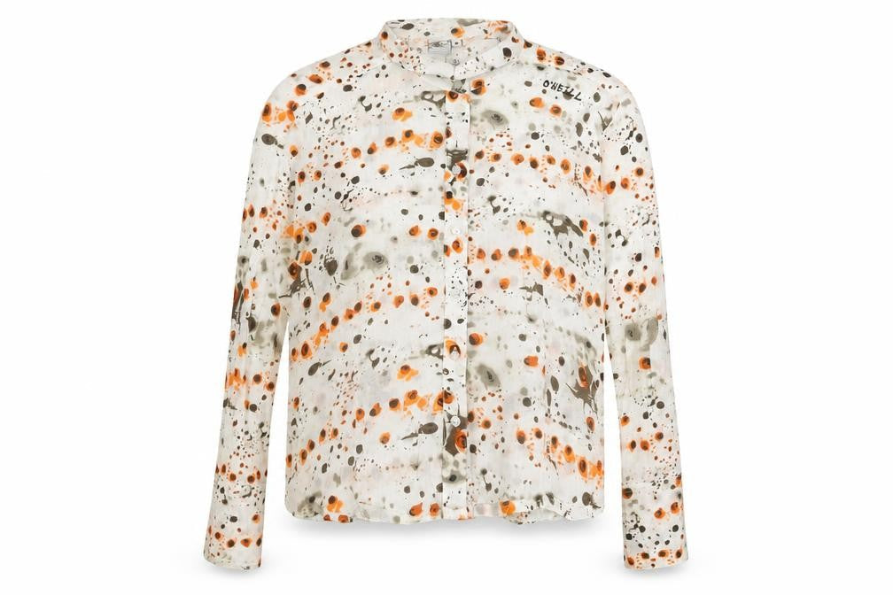 O'Neill Womens Multicoloured Floral Cotton Button-Up Shirt M