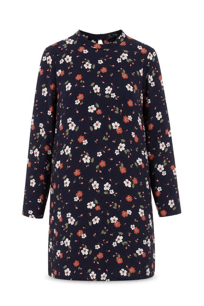 Marks & Spencer Women’s Multicolour Floral Shift Dress Size 12