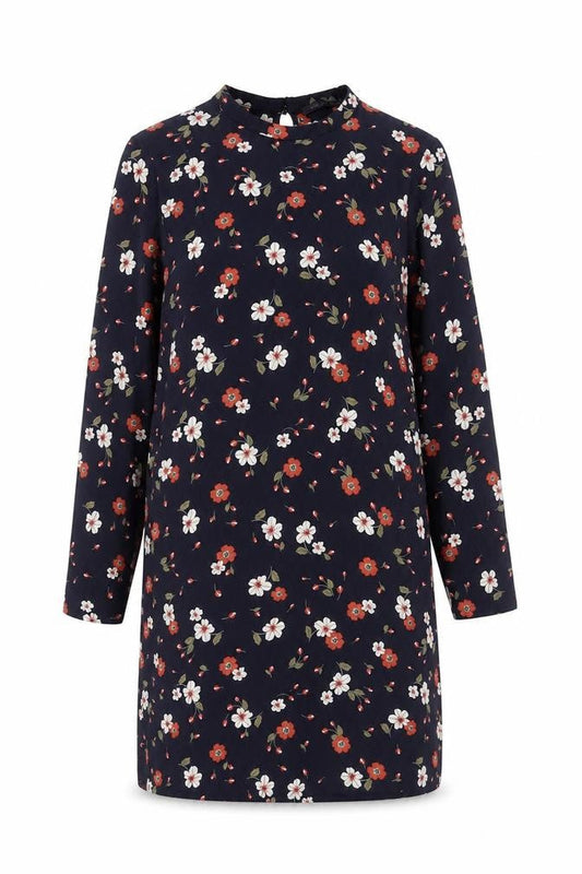 Marks & Spencer Women’s Multicolour Floral Shift Dress Size 12