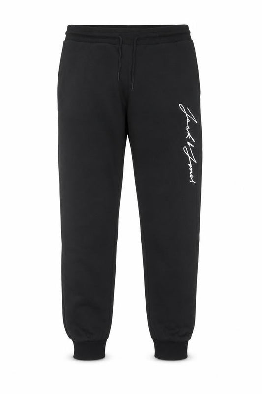 Jack & Jones Mens Black M Sweatpants Tapered Joggers Casual