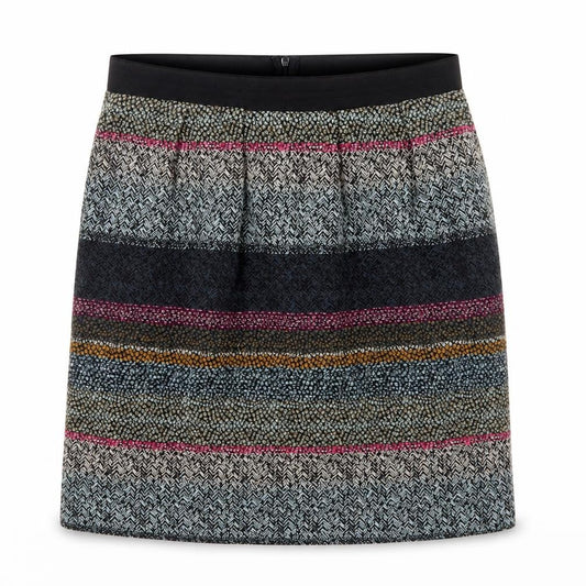 Noa Noa Women’s Multicoloured Tweed Knee Length Skirt UK 10