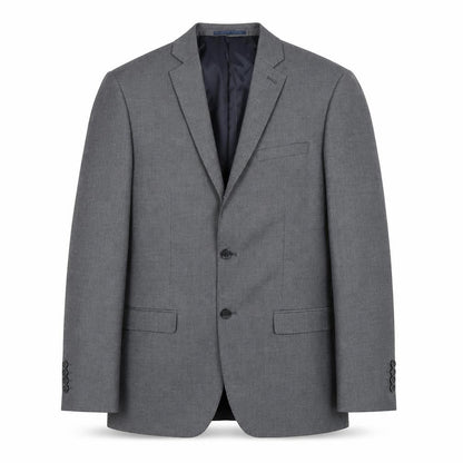 George Men’s Grey 38R Regular Fit Suit Jacket Blazer Formal
