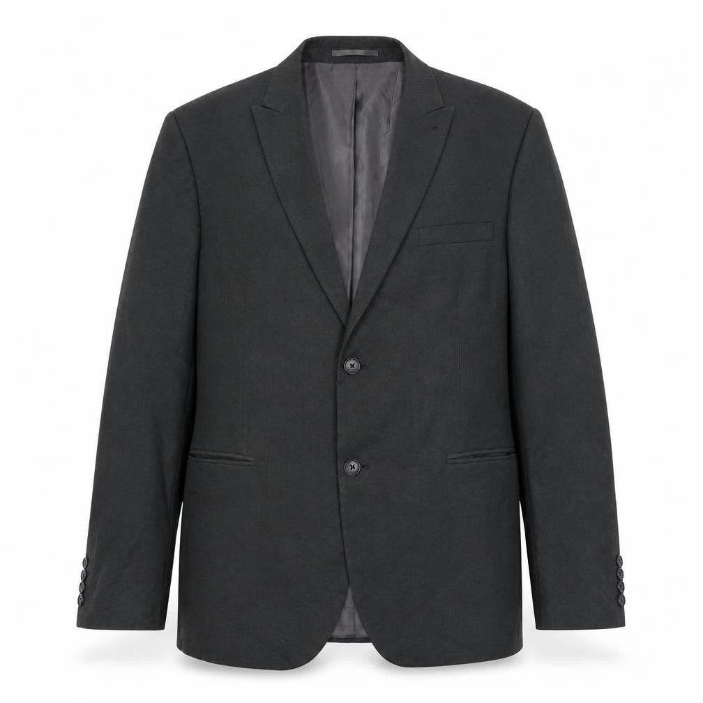 Next Men's Black Blazer Jacket Size 44 Regular Notch Lapel Two Button