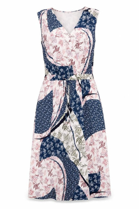 Warehouse Women’s Multicoloured Strapless Midi Dress Size 12