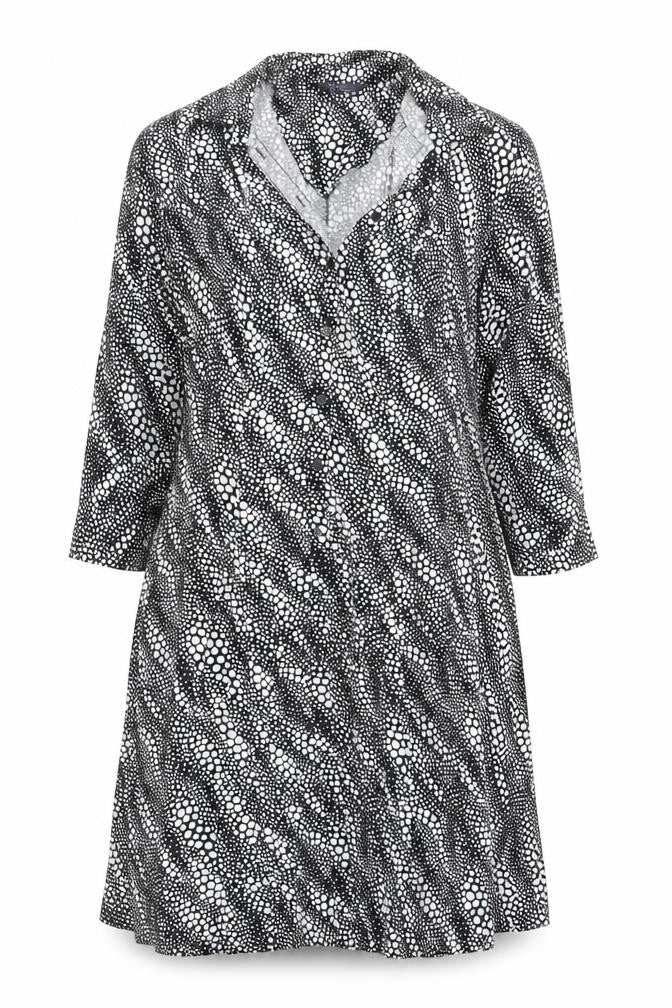 Marks & Spencer Women’s Black Polka Dot Midi Wrap Dress Size 14