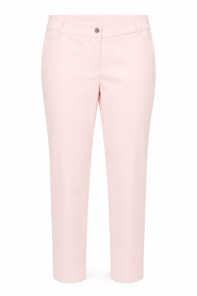 Madeleine Women’s Pink Slim Fit Cropped Trousers Size 12S