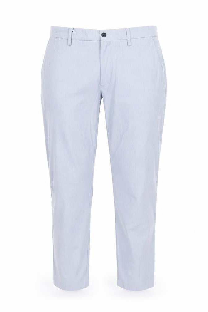 Zara Women Blue Size 12 Chino Trousers Polyester Blend