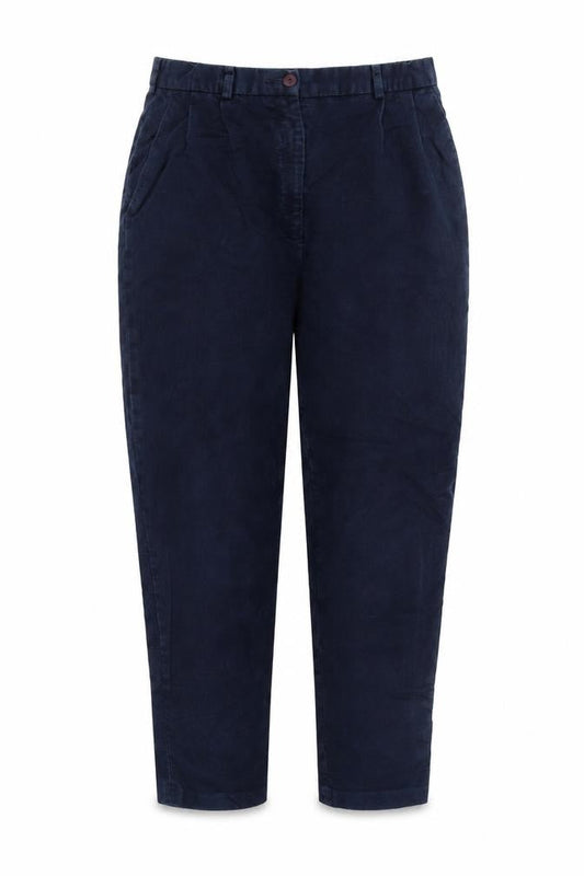 Country Collection Womens Blue Size 12 Chino Trousers Cotton