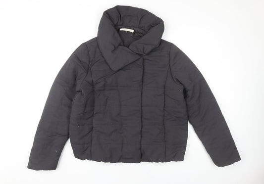 Maison de Nimes Womens Black Size 16 Puffer Jacket Quilted Winter Coat