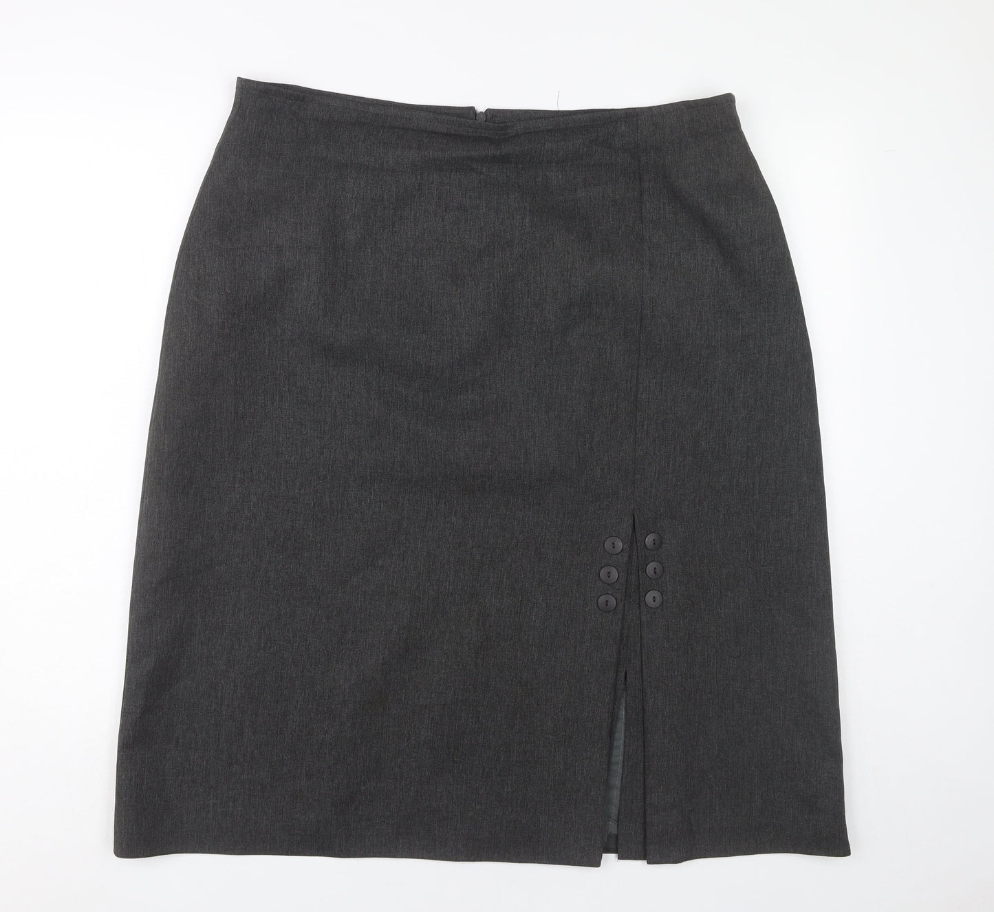 Essence Women’s Grey Size 22 Pencil Skirt Formal Workwear