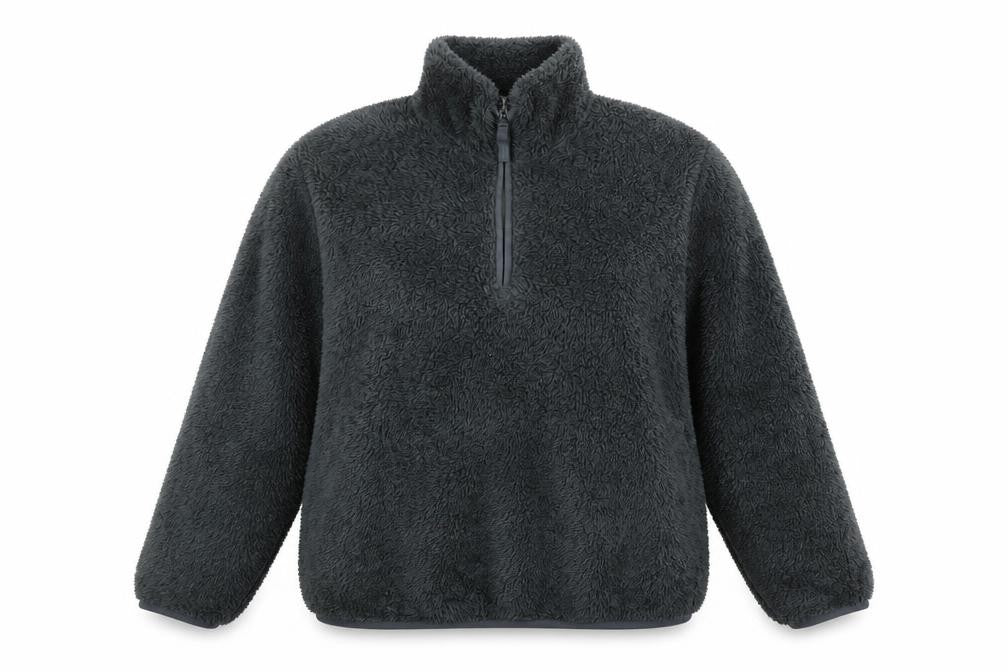 Mountain Warehouse Women’s Grey Fleece Pullover Sweatshirt UK 16