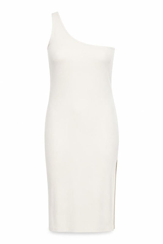 Marks & Spencer Women’s Ivory Size 14 Bodycon One Shoulder Dress