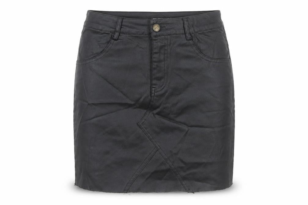 PRETTYLITTLETHING Womens Black Size 8 Pencil Skirt Knee Length