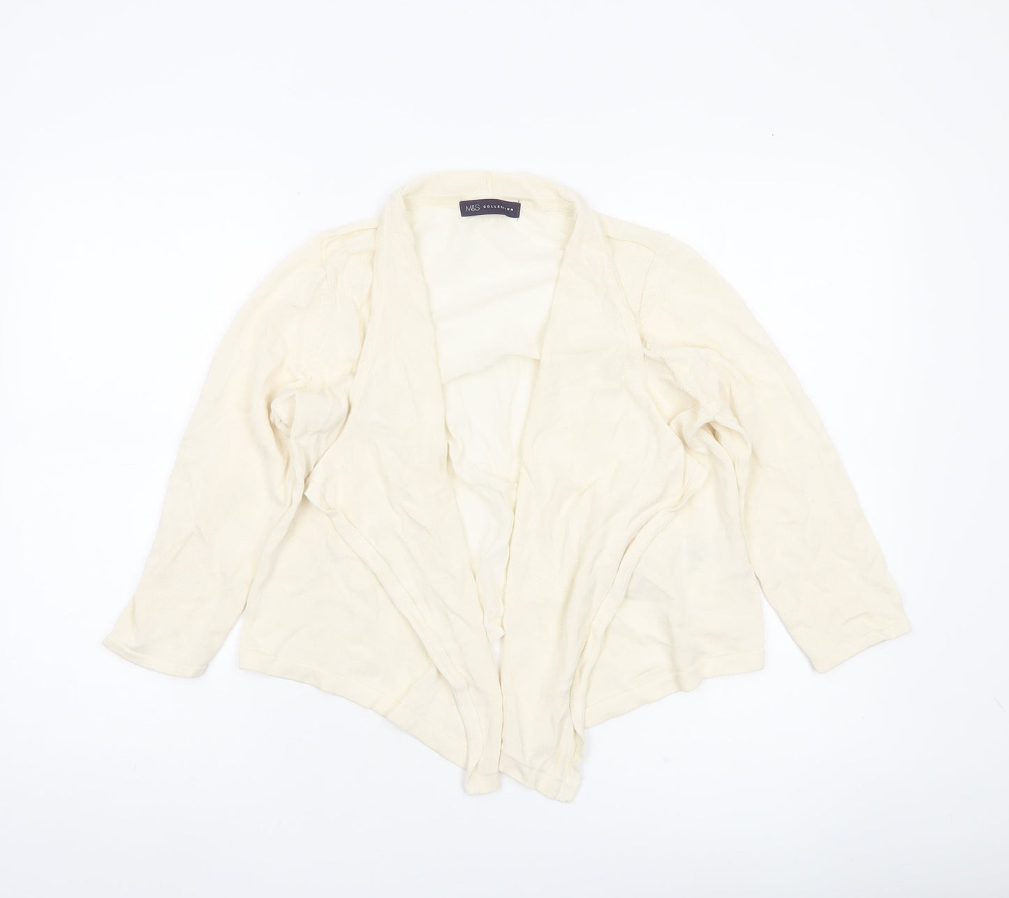 Marks and Spencer Women’s Ivory Knit Cardigan Size 14