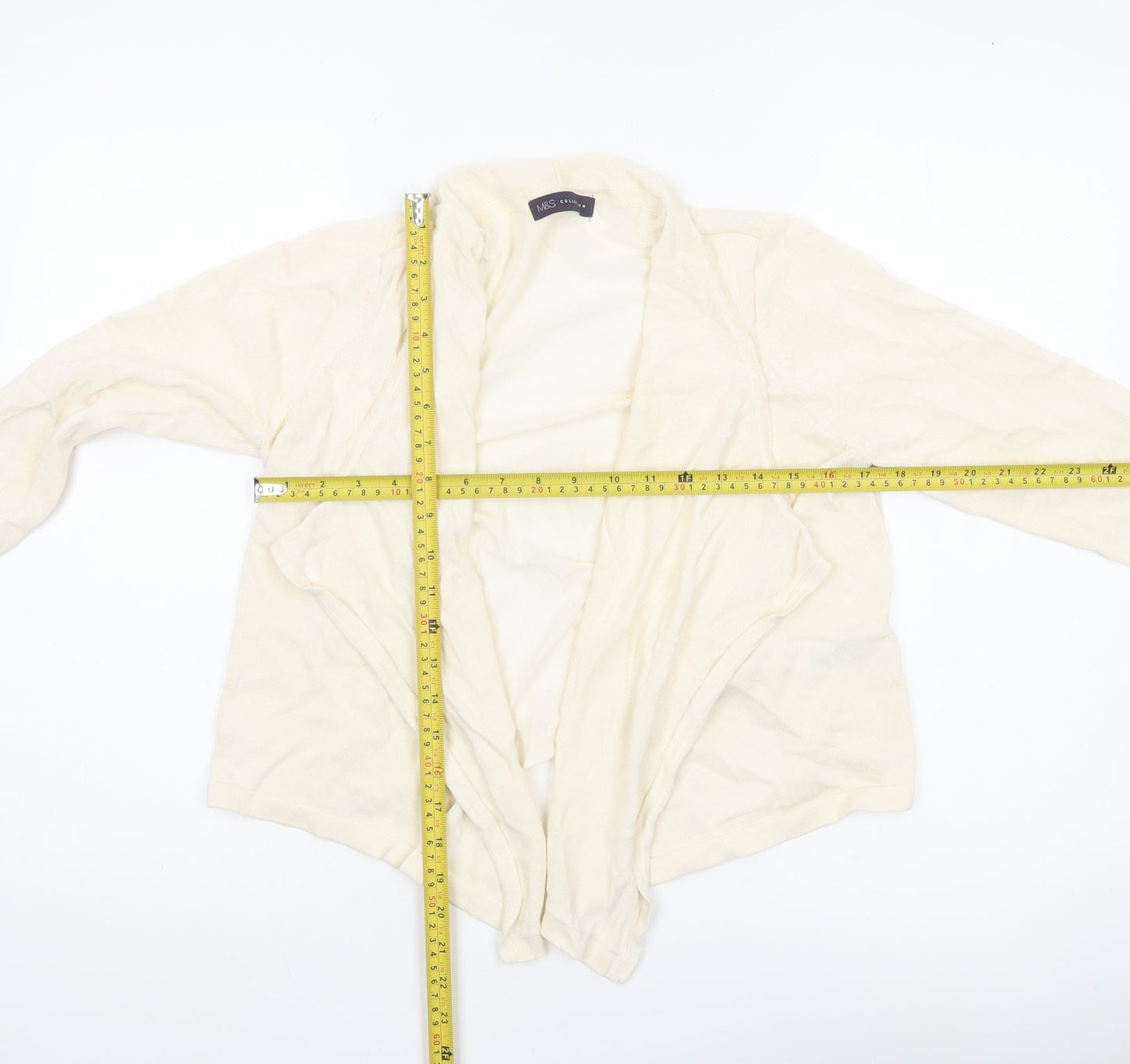 Marks and Spencer Women’s Ivory Knit Cardigan Size 14