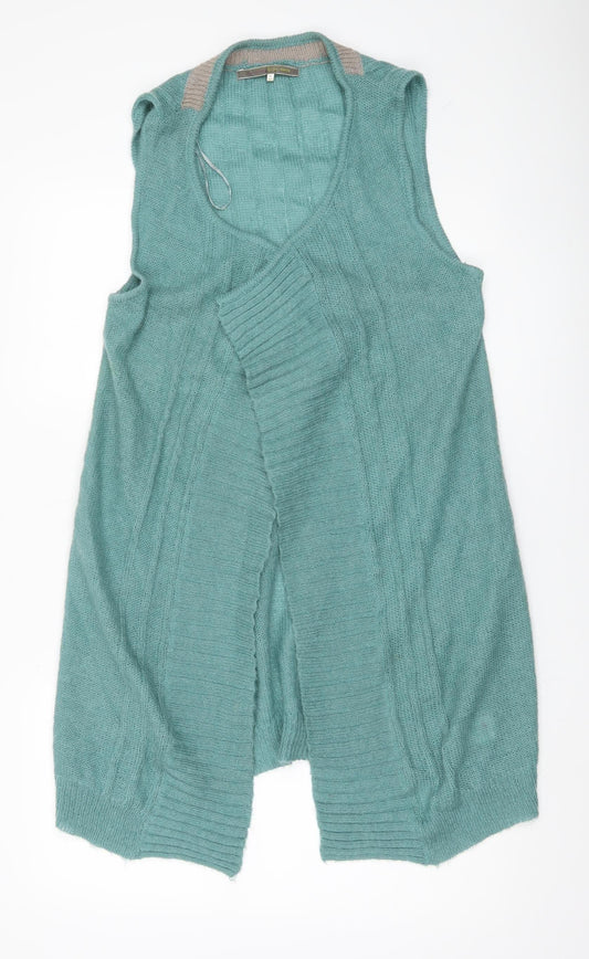 2 Look Amazing Women's Green Sleeveless Knit Vest UK 12