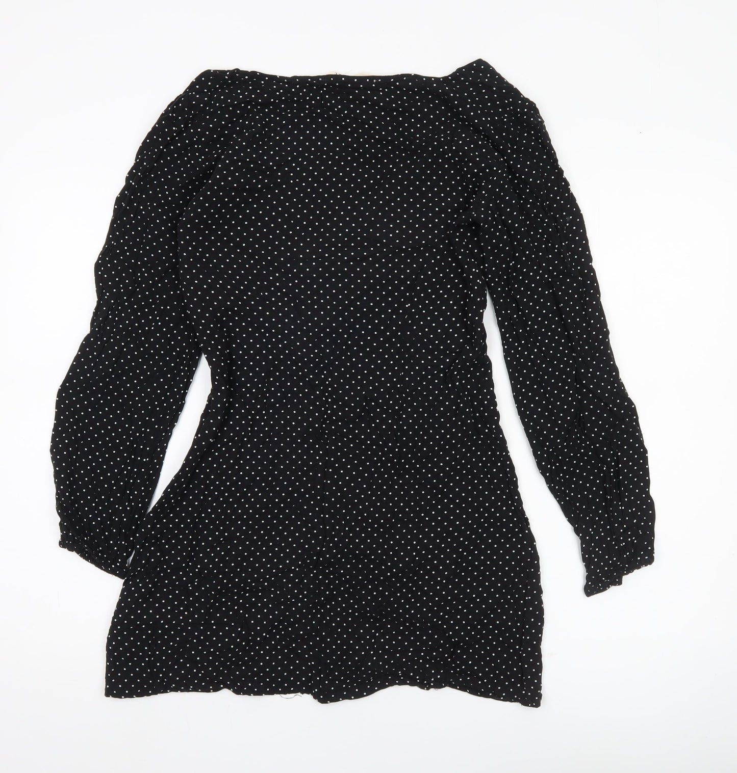 Urban Renewal Women’s Black Polka Dot Bodycon Dress Size M